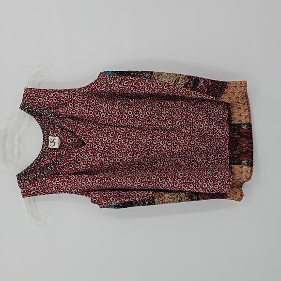 Anthropologie One September Tamarosa Boho Tank Top Size M - Picture 1 of 8